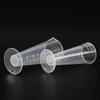 100ml Plastic Measuring Cup Transparent Scale Measuring Cup Pour Spout Without Handle Liquid Container For Kitchen Bar Supplies