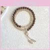 Charming Vintage Style Double Circle Glass Beaded Bracelet For Womens Collectors