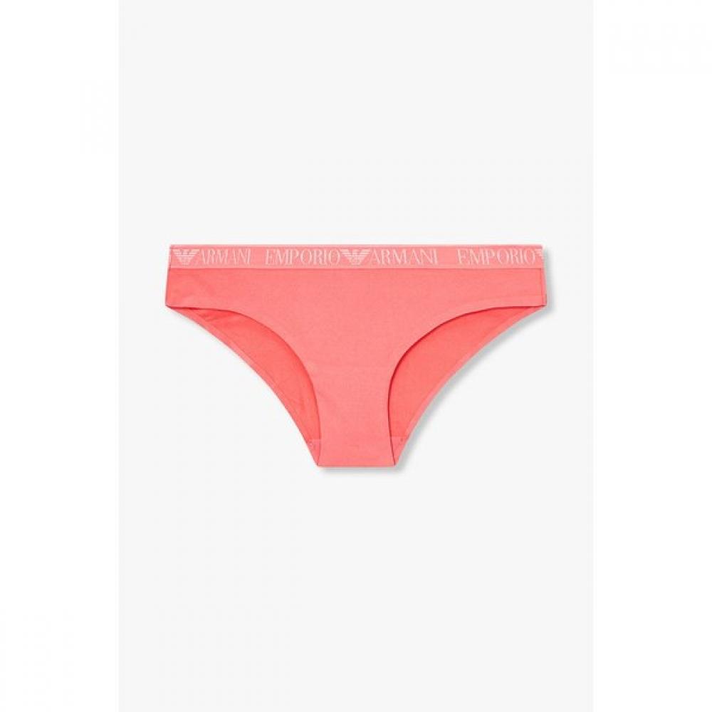 Emporio Armani Женские нейлоновые трусы-слипы с жаккардовой резинкой 0825111539 S(90)
