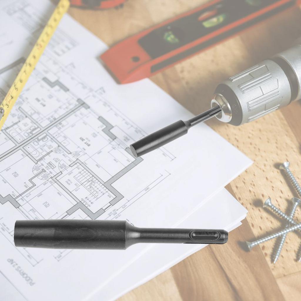 SDS Plus Ground Rod Driver 15mm Ground Rods Durable Hardened Steel Ground Rod Driver Power Tools Accessories