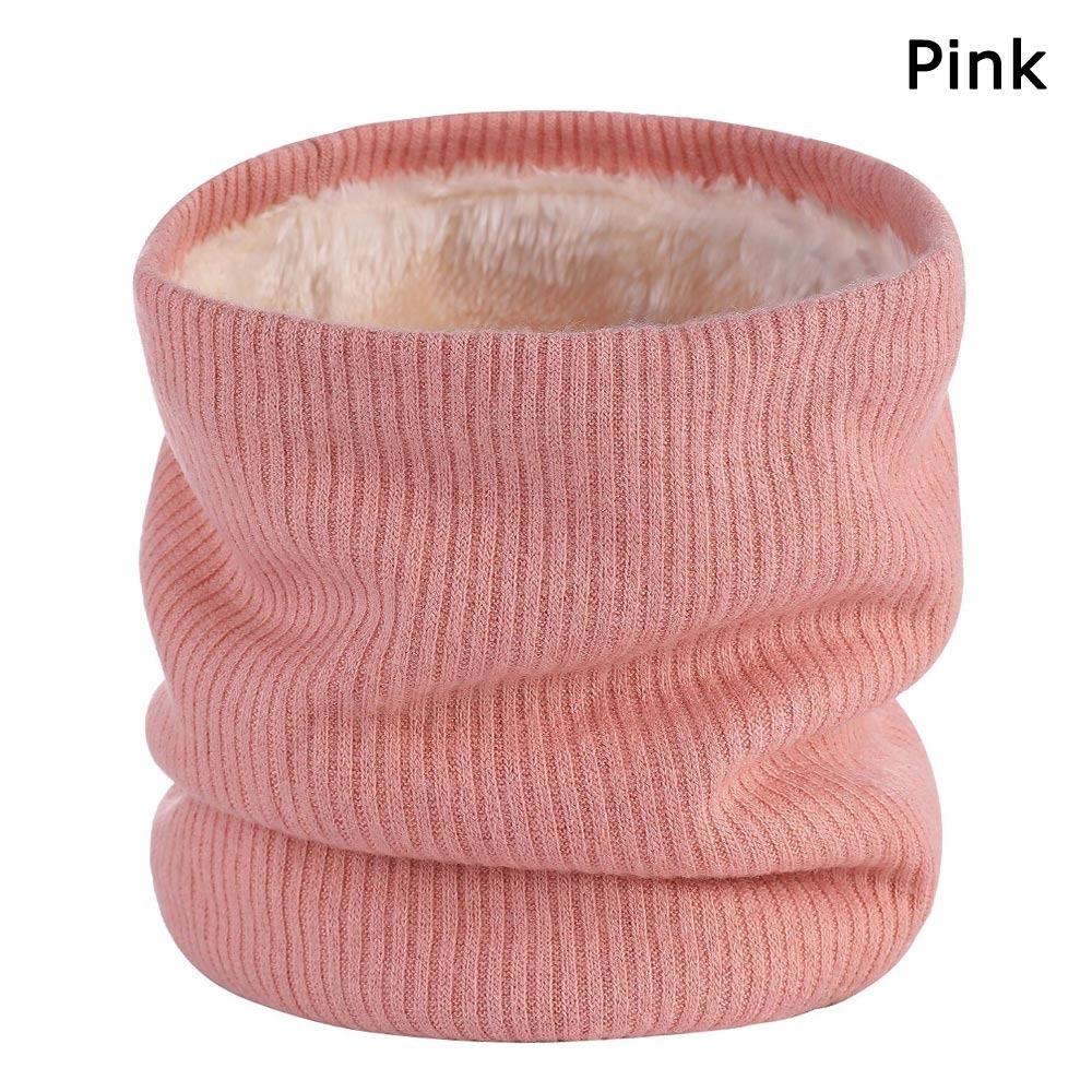 Warmer Neck Tube Knitted Scarf Double-Layer Neck Warmer Fashion Riding Mask Woman/Men