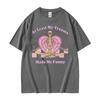 At Least My Trauma Made Me Funny T Shirts Harajuku Skeleton Clothing Meme Tshirt Unisex Women Short Sleeve Crew Neck Tee Unisex
