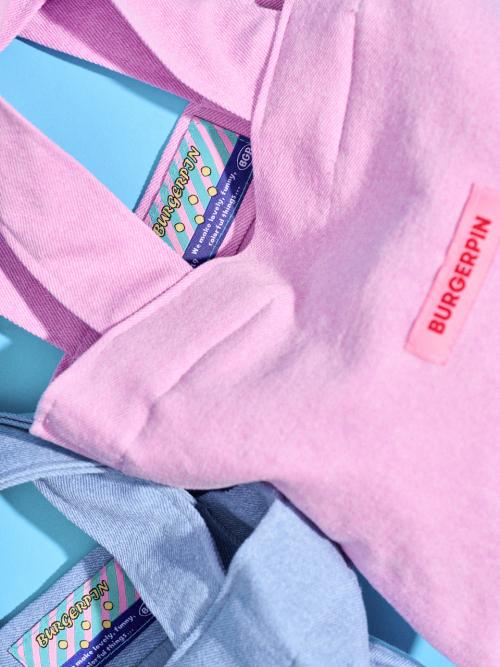 Burgerpin Bgp Soft Denim Mini Bag