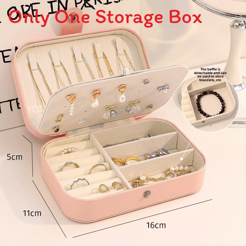 Jewelry Box Vintage Jewelry Storage Box With Multiple Compartments For Travel And Gift Use