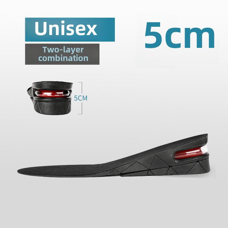Invisible Air Cushion Height-Increasing Insoles for Men & Women - Super Soft, Adjustable, Leather-Friendly