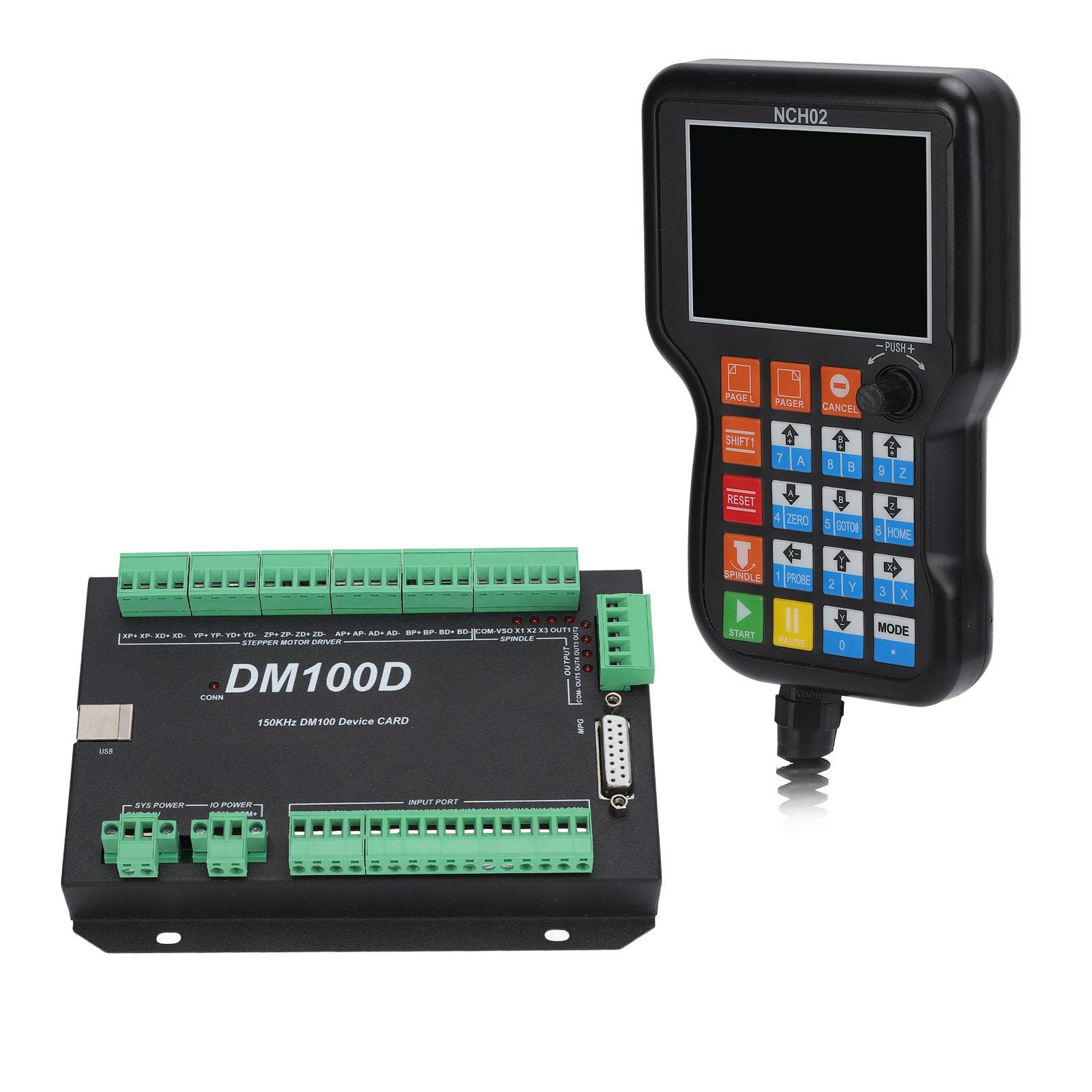 

CNC Controller Multifunctional Offline Motion Controllers for Engraving Milling Machine DC 24V3 Axes
