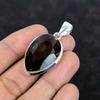 Faceted Smoky Quartz Pendant Top Quality Gemstone Jewelry 925 Sterling Silver Pendant Handmade Pendant Latest Design Jewelry Gifts for Wife