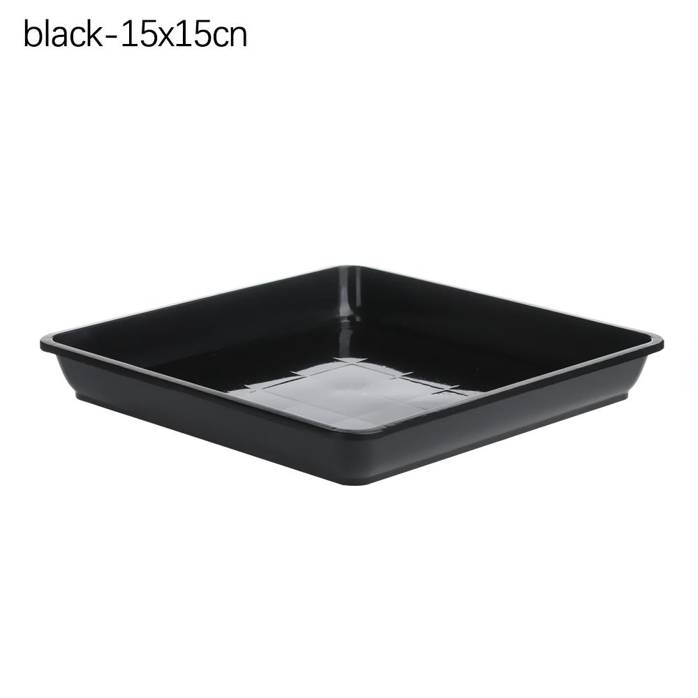 1Pcs Plastic Square Durable Flower Pot Indoor Outdoor Drip Trays Plastic Tray Saucers Plant Saucer