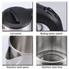 RAF.7886 European Stainless Steel Liner Household Automatic Power Off Electric Kettle 2.0L
