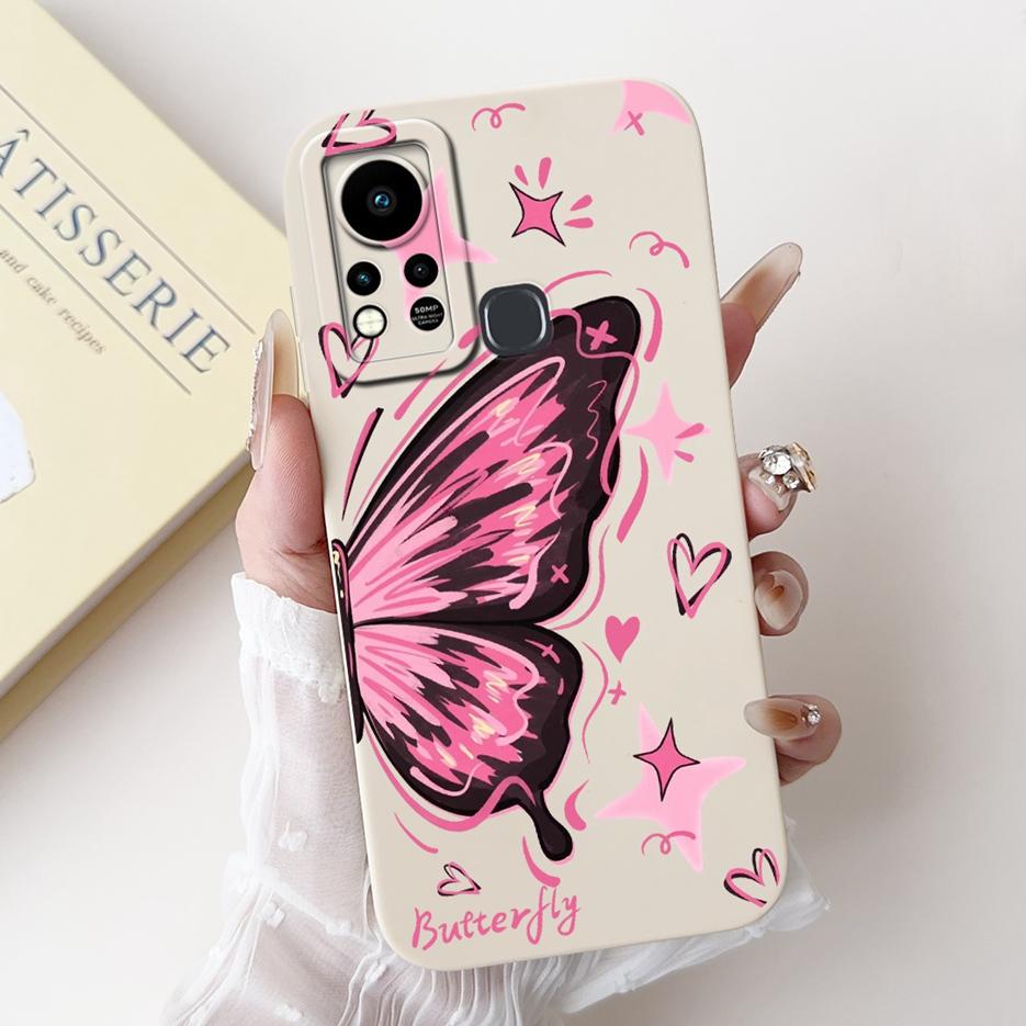 For Infinix Hot 11S Case X6812 X6812B Cute Panda Cartoon Cover Shockproof Phone Cases For Infinix Hot 11S NFC Hot11s Soft Fundas