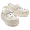 Crocs EVA Fashionable, Comfortable and Versatile Clog 5.2cm Unisex White