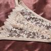 Women's Sexy Panties Lace Jacquard Pattern Ventilate European And American Butterfly Knot Hollowed Out Lingerie Super Comfortabl