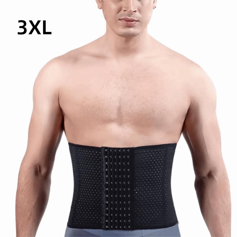 

Modeling Strap Men Slimming Body Shaper Abdomen Reducer Trimmer Belt Compression Shapewear Sports 3XL