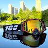 100 Motorcycle Goggles Dustproof Racing Glasses Windproof for Men & Women Motocross Cycling Skiing Outdoor Off-Road Bike Goggle