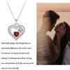 Rhinestone Heart Rose Necklace Neck Accessories Valentine's Day Clavicle Chain  Wedding Anniversary