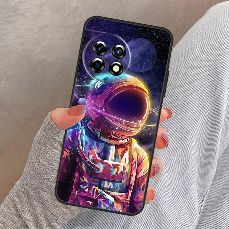 Space Moon Astronaut Cover For OnePlus Nord 4 3 CE 2 Lite N20 N10 N30 OnePlus 8T 10T 13 13R 12 12R 11 10 Pro Case