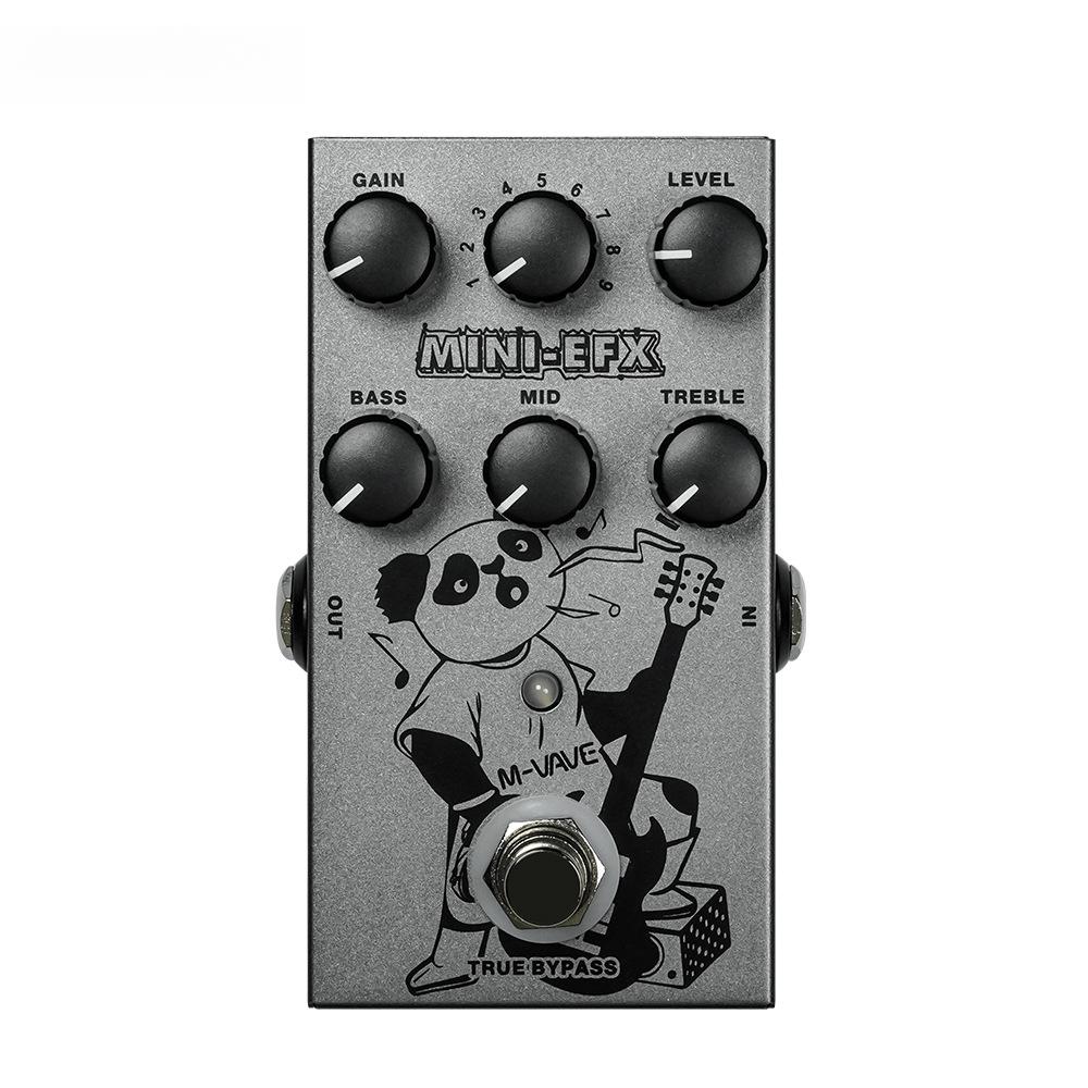 

MINI-EFX Electric Effects Pedals Heavy Metal Electric Guitar Overload Distortion Effector 3-section EQ Adjuster 9 Tonesin