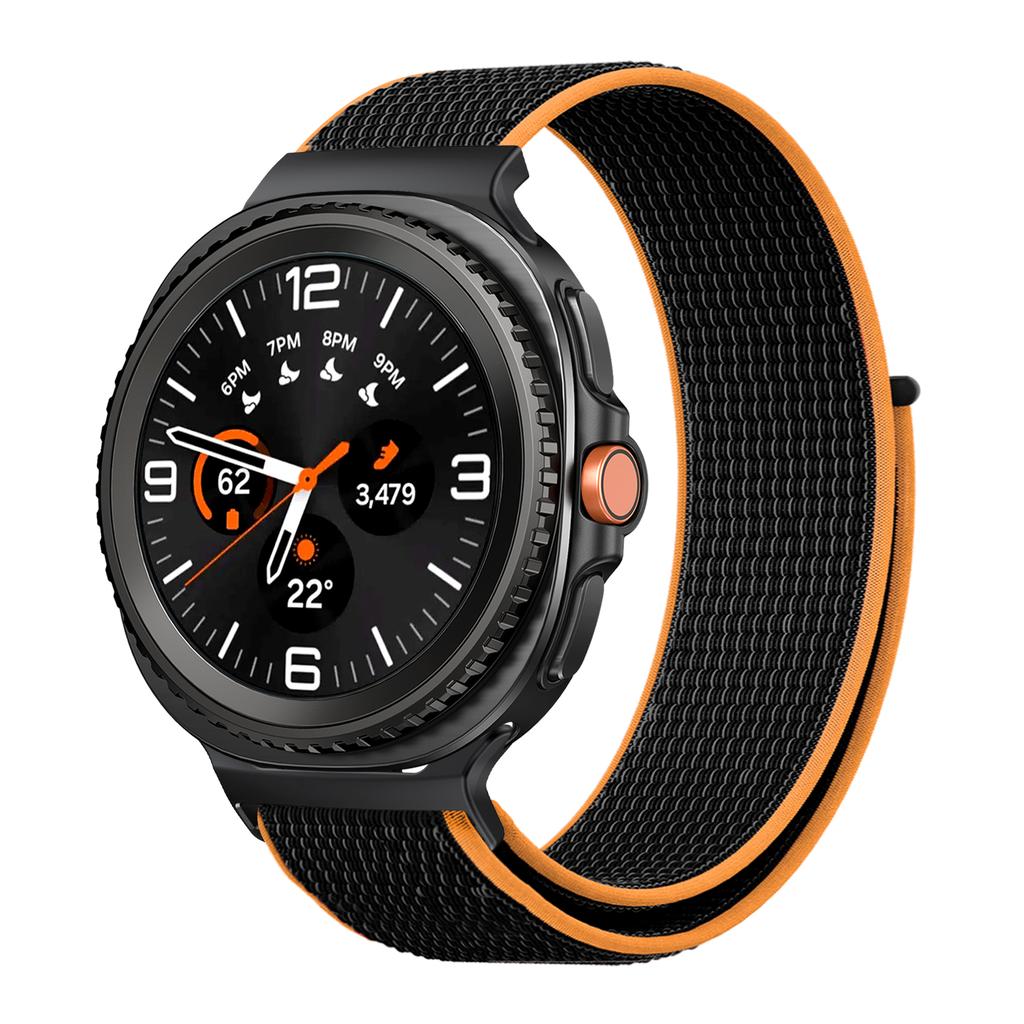 Nylon Strap for Samsung Galaxy Watch 8 44mm 40mm Watch8 Classic Elastic Woven Adjustable Watchband Bracelet Sport Correa