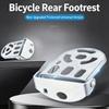 2lots Universals Bike Pedals with High Frictions Surfaces Nonslip Cycling Pedals Strong Grip for Enhances Stability