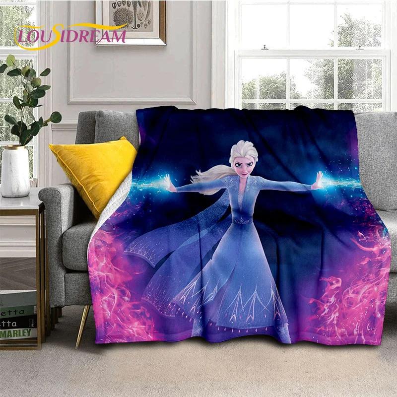 29 Style Frozen Elsa Princess Snow Queen Cartoon Girl Soft Throw Blankets,Comfortable Blanket for Beds Sofa Home Bedroom Gifts