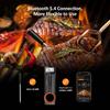 Wireless BBQ Thermometer 1S Response Bluetooth 5.4 Meat Thermometer with 5MM Ultra Thin Probe HD LCD Display for Cooking
