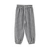 Children's Fashionable Knickers, Checkered, Loose And Casual Pants