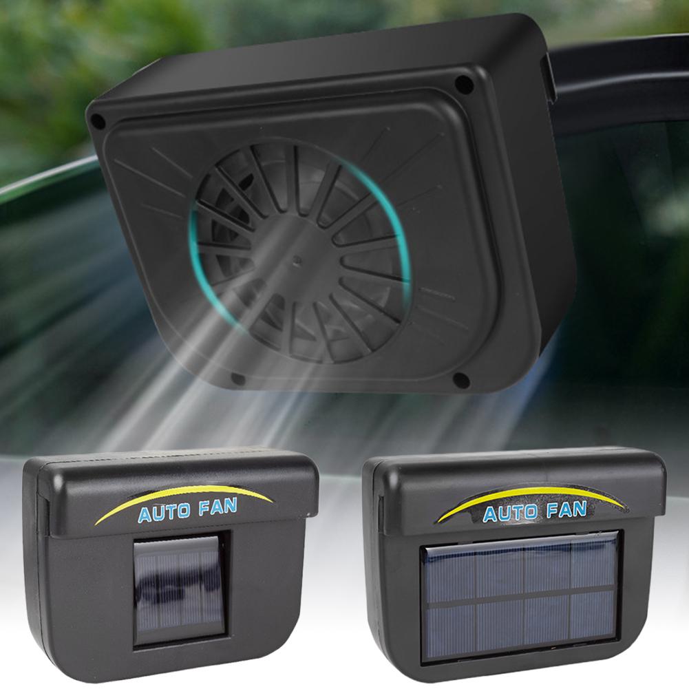 Car Air Vent Fan Car Exhaust Fan Car Ventilation Fan Solar Power Car Auto Air Vent Cooling Ventilation System Heater Exhaust Fan
