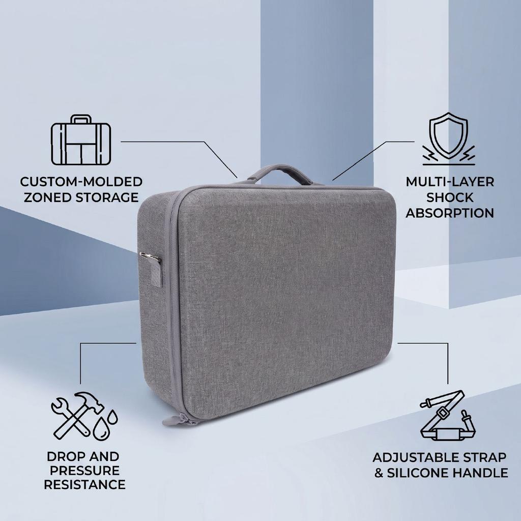 Carrying Case Fit for Avata 360 Drone and Accessories Portable Hard Storage Case with Shoulder Strap