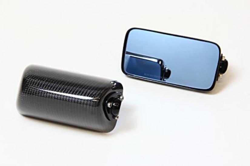 

MAGICAL RACING Racer Replica Mirror Type 3 Head Weave Black Short Stem 25mm A Type (Plain Carbon) [Installation Pitch 27~41mm] A01-CARK-A2000