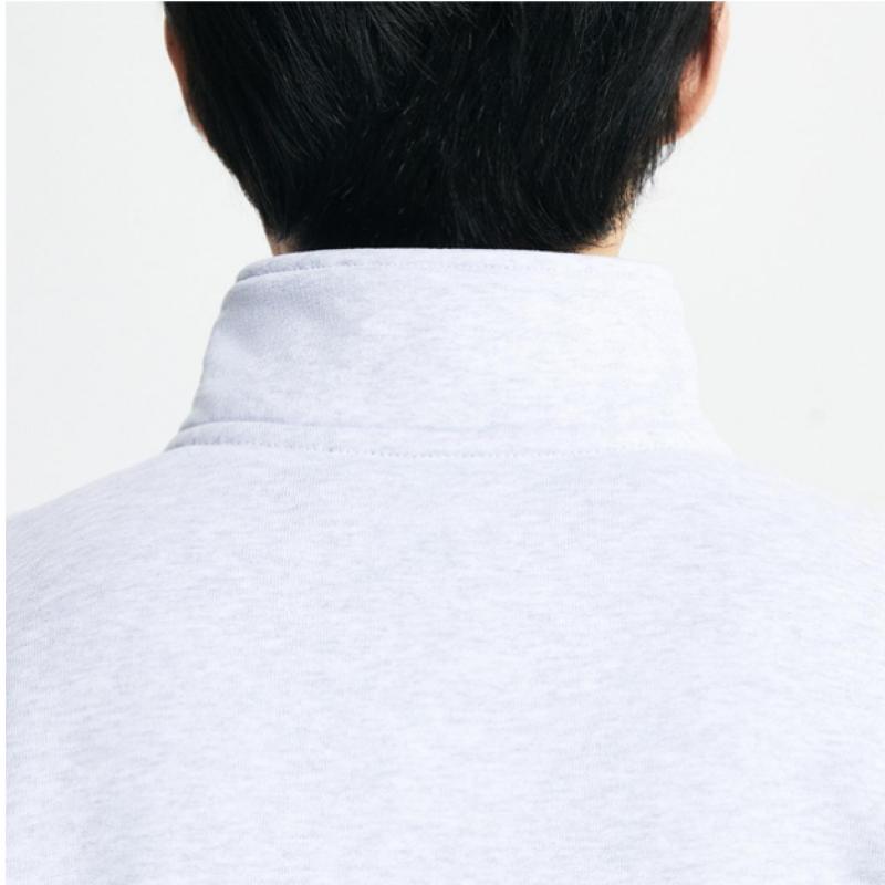 New Balance Half Club New Balance New Balance Common Team Stacked Brushed Half Zip Up