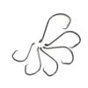 50pcs Octopus Fishing Hook High-carbon Steel Fishhooks Saltwater Bass Black Offset Octopus Sea Fishing Beak Bait Tackle Circle Hooks - Sharp Barbed