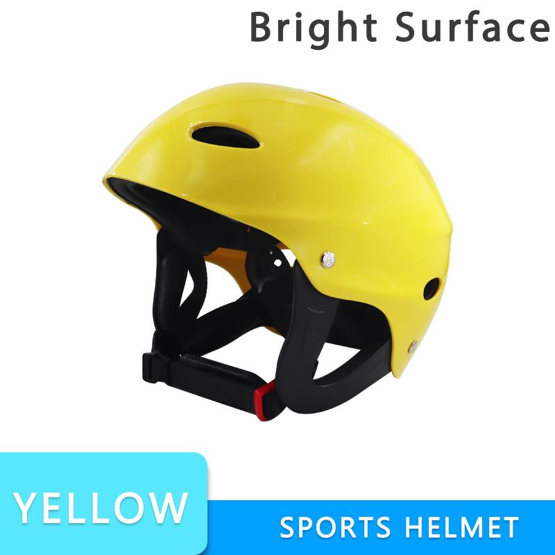 Water Sports Helmet ABS+EVA Half Shell for Kayak SUP Wakeboard Skateboard, Adjustable Vented
