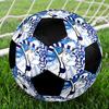 Kks Lech Poznan Indoor Soccer Ball Colorful Machine Stitched PVC Size 5 Team Training Competition Ready Durable High-Bounce Cool Sports Gift