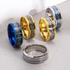 Men's Dragon Pattern Ring - Popular New Design Dragon Pattern Ring with Dragon Plate Stainless Steel Ring Small Jewelry