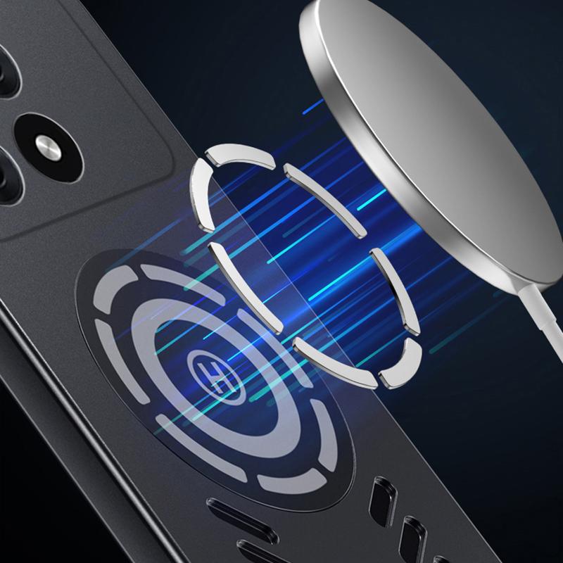 Xiaomi Redmi K70 K70E K60 K60E K50 K40S K40 Ultra Gaming Pro Ledinis Magnetinis Šilumos Išsklaidymas Matinis PC Dėklas Kvėpuojantis Vėsinantis Dangtelis Korpusas