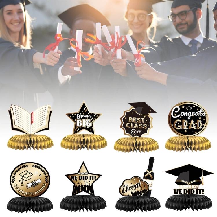 Sezon Absolwencki Ozdoba Dekoracyjna Znak Stołowy Klasa 2024 Dekoracja Stołu Układ Imprezy Sezonu Absolwenckiego