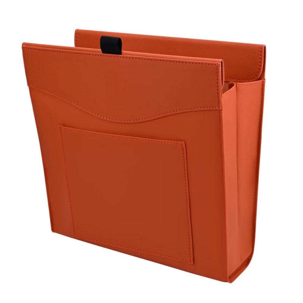 Waterproof Magnetic Adsorption Storage Bag Storage Pocket Seat Hanging Trash Can  Gift