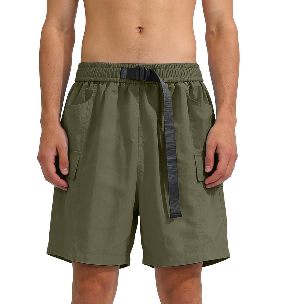 Men's Loose-fitting Multi-pocket Cargo Shorts