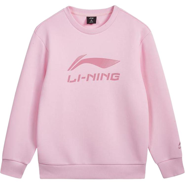 Li Ning Sweatshirt Early Lotus Pink Teenagers YWDV591-2 160