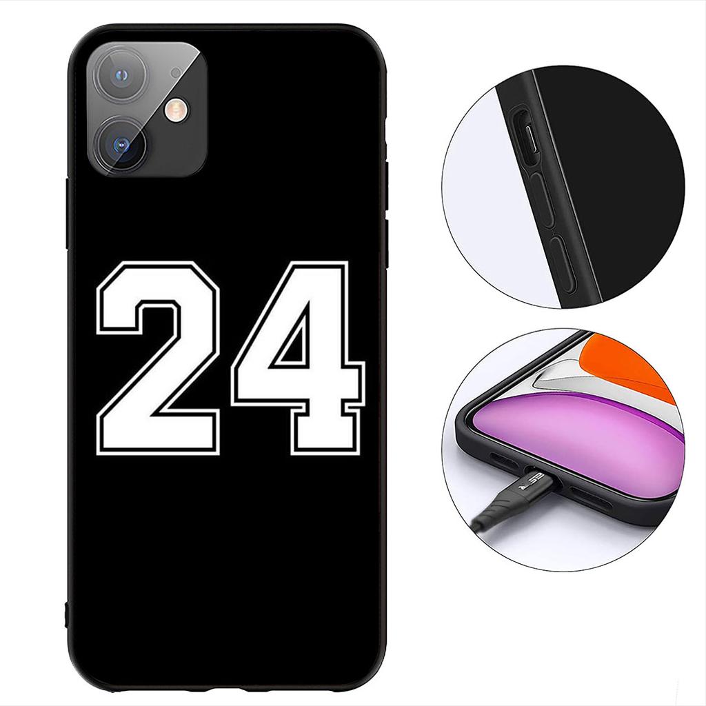 Number Football Basketball Lucky 7 8 10 23 Phone Case for Samsung Galaxy S22 S21 S20 FE Ultra Plus A35 A36 A37 A33 A34 A04 A71