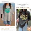 Short Long Print English Logo Round Body Korean Autumn [Merelop Ceto] Women's T-Shirt, Sleeve, T-Shirt, Top, Tee-Shirt, Neck, Thin, Plain, Covering,