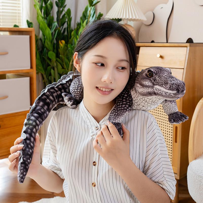 Plush Crocodile Toy With Soft Short Plush For Kids And Childrens Comfort