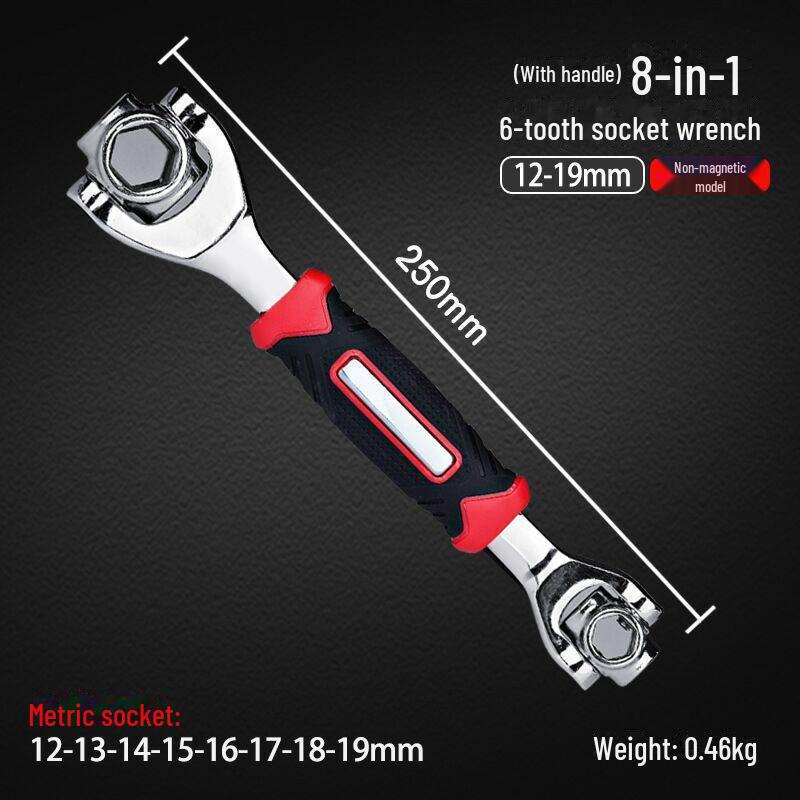 52-in-1 Multi-functional Rotating Socket Wrench