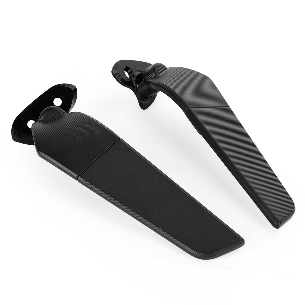 Adjustable Wing Fin Rearview Mirrors For Yamaha YZF R1 R1M 2015 - 2019