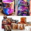 Set of 24 Resin Dye Craft Pigments Epoxy Resin Dye Concentrated Resin Colorant for Projects Paintings and Accessories