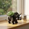 Desktop Decoration Dinosaur Flowerpot Funny Small Storage Container Plant Planting Pot  Balcony