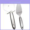 Stainless Steel Pizza Peel And Cutter For Baking And Cooking