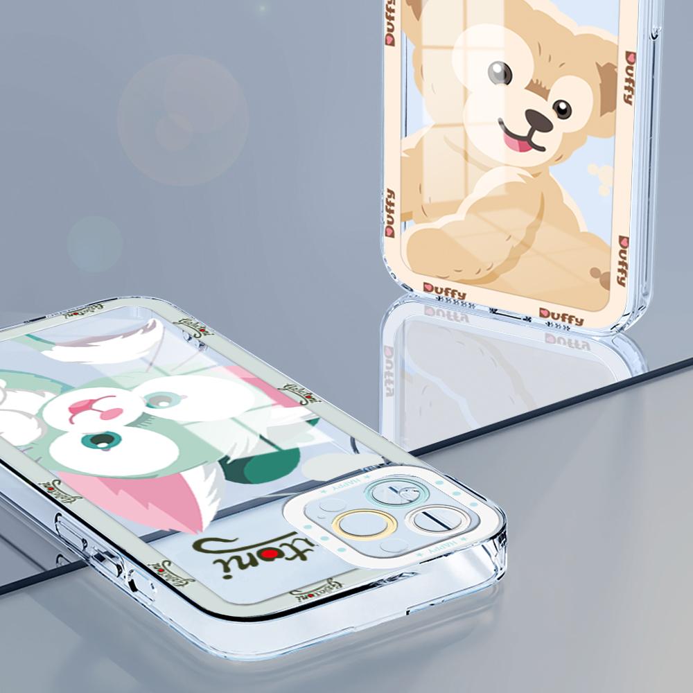 Shockproof Cartoon StellaLou Duffy Gelatoni ShellieMay Crystal Case Full Cover Camera Protection Transparent Soft Phone Casing for Samsung