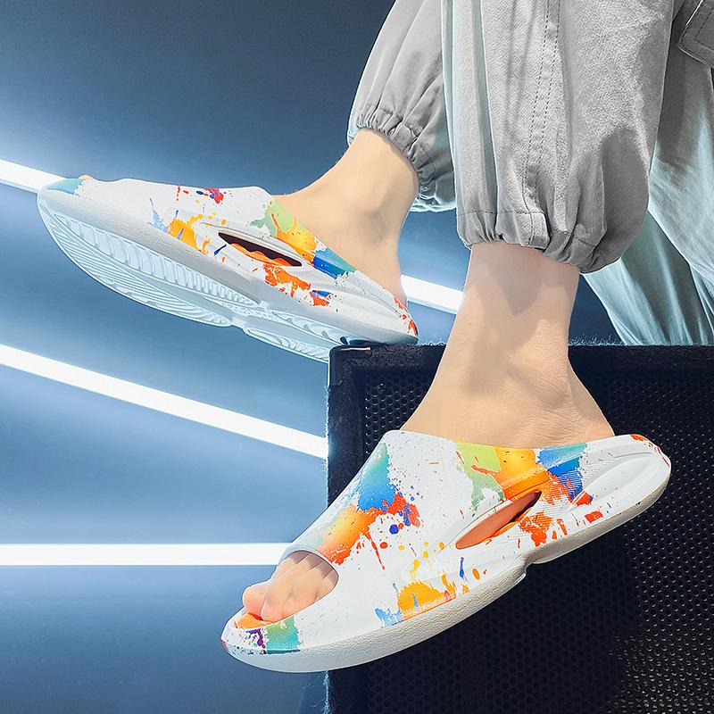 Summer Non-slip Wear-resistant Breathable Casual Sandals and Slippers Fashion Lightweight EVA Slippers Beach Shoes