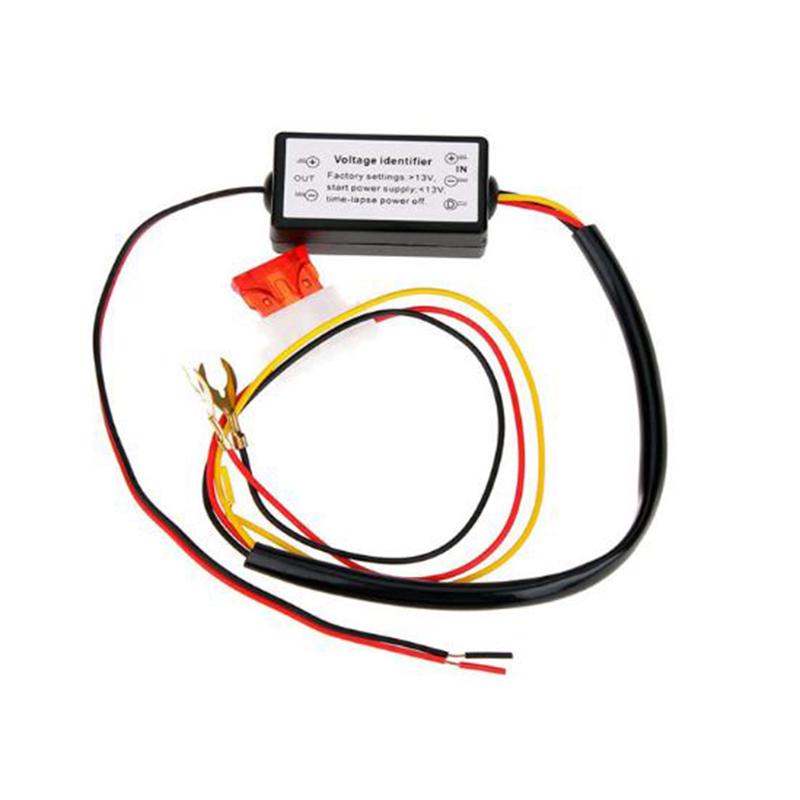 Car LED Daytime Running Light Automatic ON/OFF Controller Module DRL Delay Line